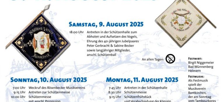 Schützenfest Rösenbeck 2025